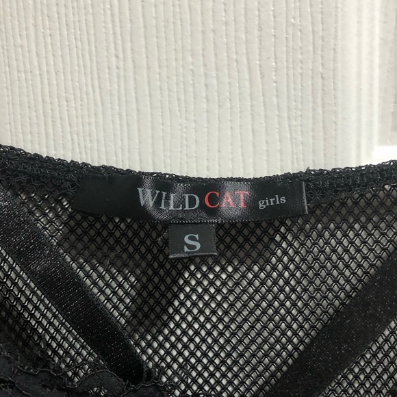 Mesh and lace black bodysuit - Picture 2 of 4